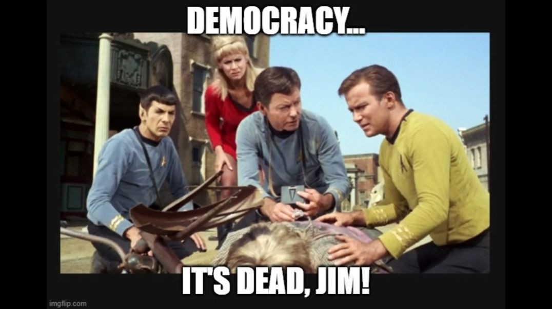 ⁣Democracy is Dead