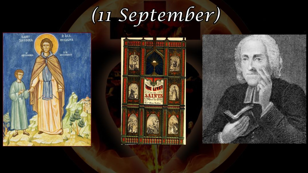 ⁣Saint Theodora the Penitent (11 September): Butler's Lives of the Saints