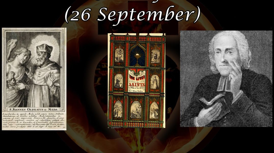 ⁣Saint John of Meda (26 September): Butler's Lives of the Saints
