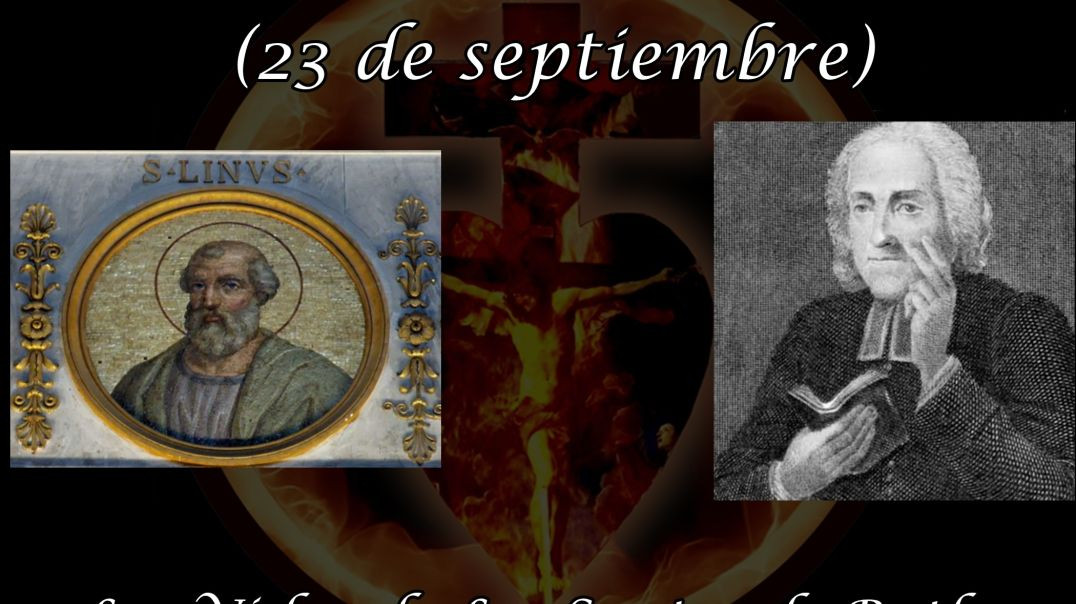 ⁣San Lino (23 de septiembre) ~ Las Vidas de Los Santos de Butler
