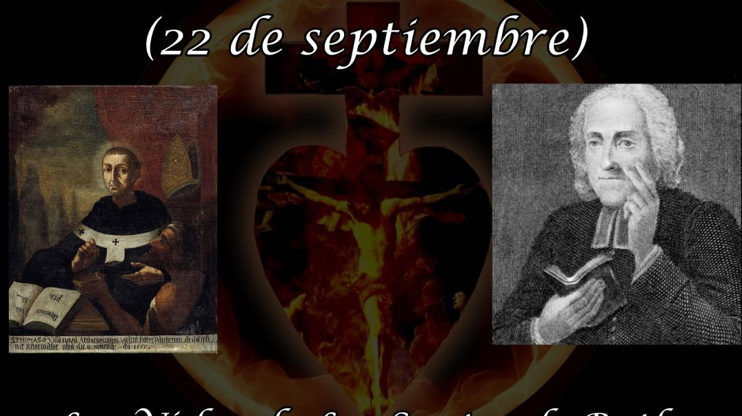 ⁣Santo Tomas de Villanueva (22 de septiembre) ~ Las Vidas de Los Santos de Butler