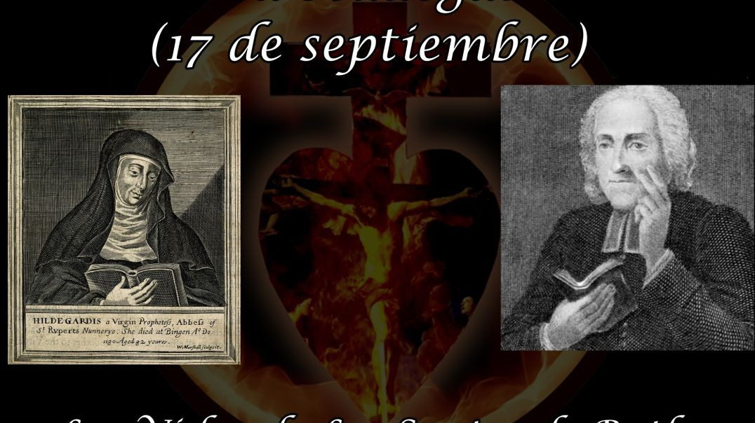 ⁣Santa Hildegardis (17 de septiembre) ~ Las Vidas de Los Santos de Butler