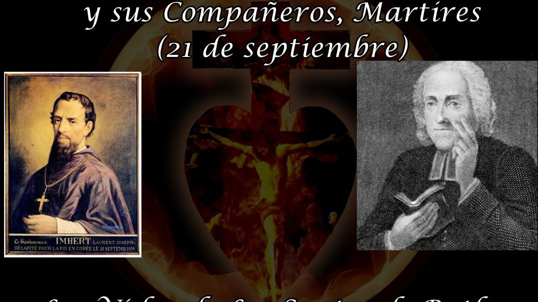 ⁣Beatos Lorenzo Imbert y sus Compañeros, Martires (21 de septiembre) ~ Las Vidas de Los Santos de Butler