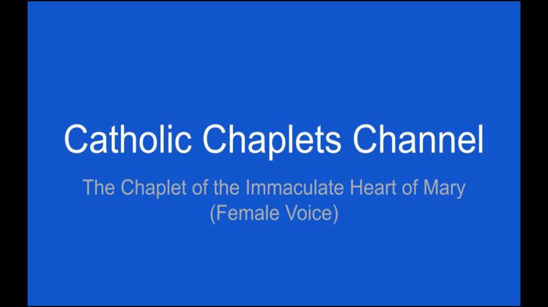 ⁣Chaplet of the Immaculate Heart of Mary (Female Voice)