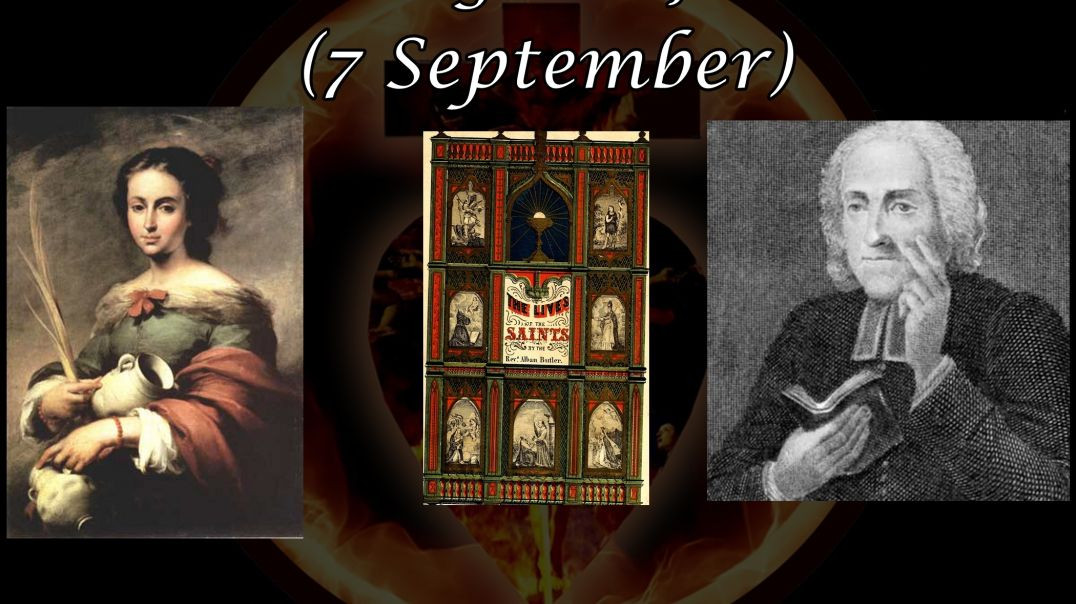 ⁣St. Regina, Virgen & Martyr (7 September): Butler's Lives of the Saints