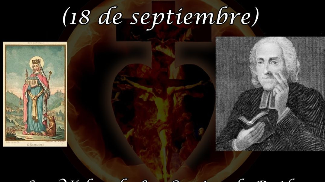 ⁣Santa Ricarda (18 de septiembre) ~ Las Vidas de Los Santos de Butler
