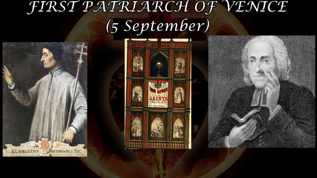 ⁣St. Laurence Justinian, 1st Patriarch of Venice (5 September): Butler's Lives of the Saints