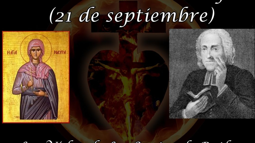 ⁣Santa Maura de Troyes (21 de septiembre) ~ Las Vidas de Los Santos de Butler