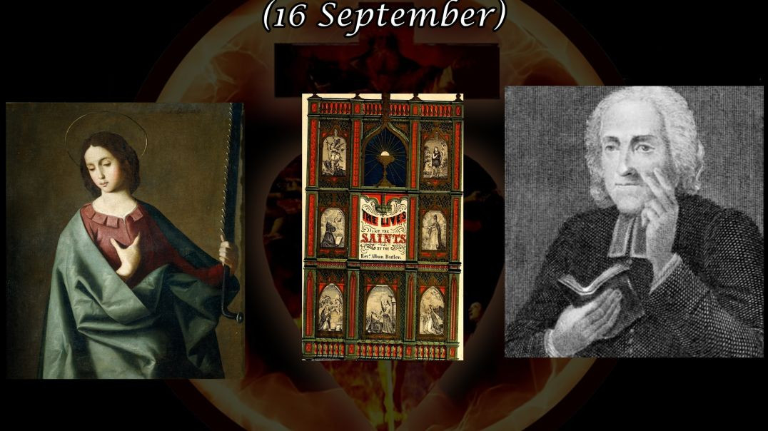 ⁣St. Euphemia, Virgin & Martyr (16 September): Butler's Lives of the Saints