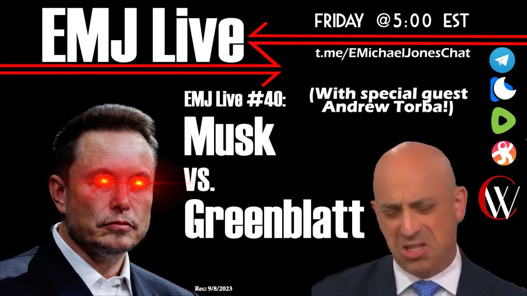 ⁣EMJ Live #40: Musk vs Greenblatt