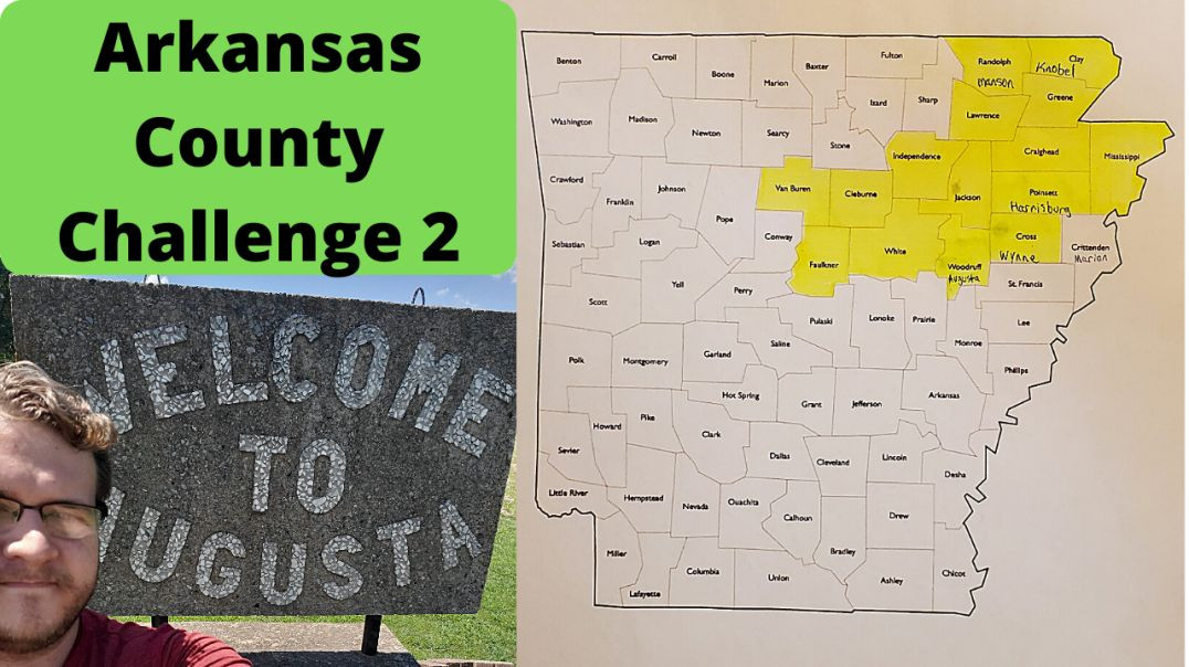 ⁣Geocaching | Arkansas County Challenge 2