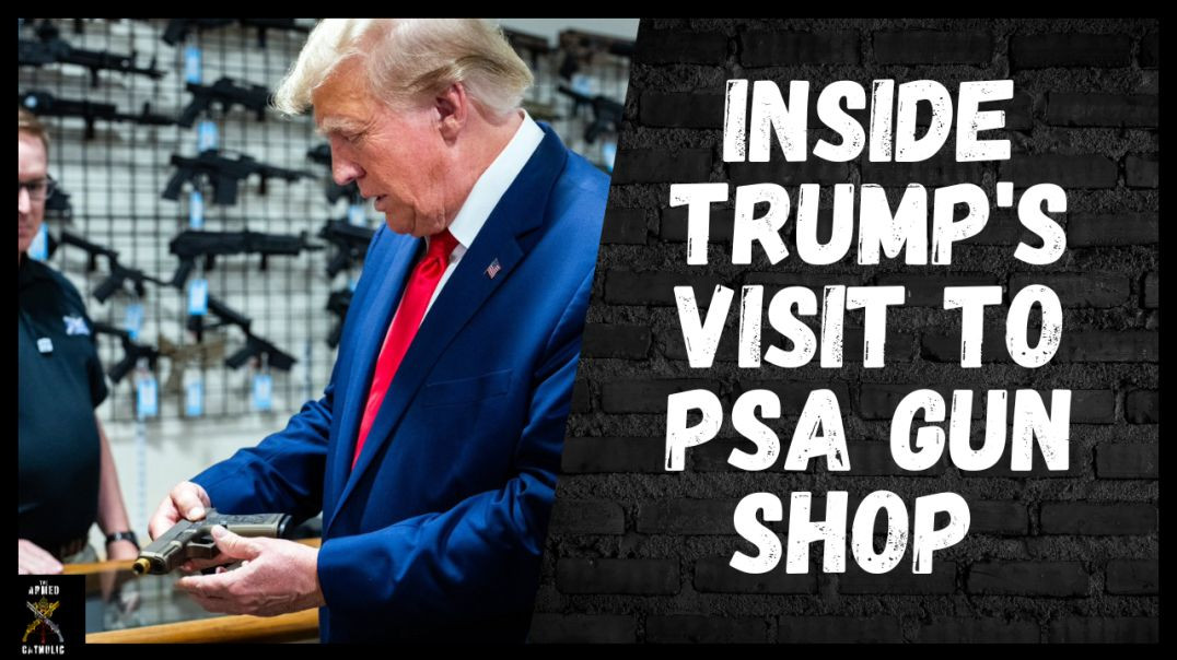 ⁣Trump's Gun Shop Visit: What Really Happened #trump