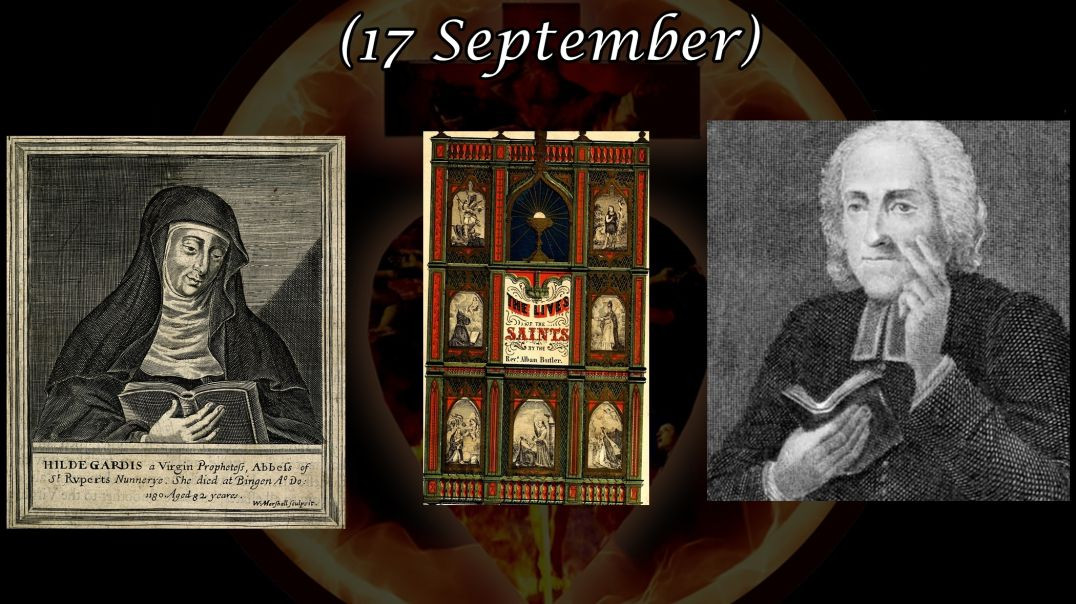 ⁣Saint Hildegard von Bingen (17 September): Butler's Lives of the Saints