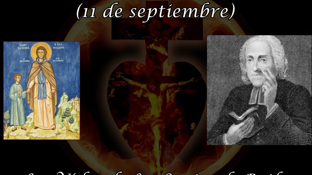 Santa Teodora de Alejandria (11 de septiembre) ~ Las Vidas de Los Santos de Butler