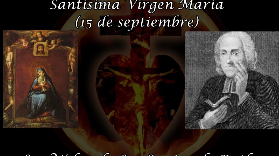 ⁣Los Siete Dolores de la Santisima Virgen Maria (15 de septiembre) ~ Las Vidas de Los Santos de Butler