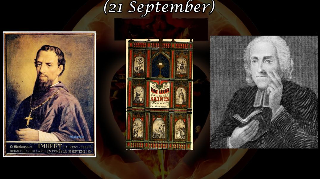 ⁣St. Laurent Marie Joseph Imbert, MEP (21 September): Butler's Lives of the Saints