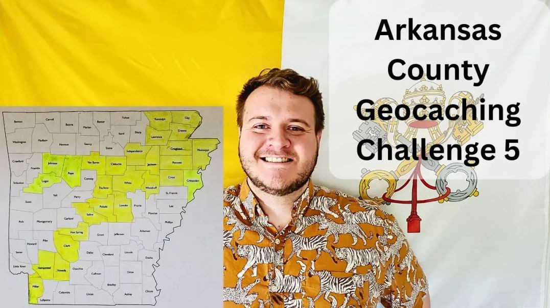 ⁣Geocaching | Arkansas County Challenge 5