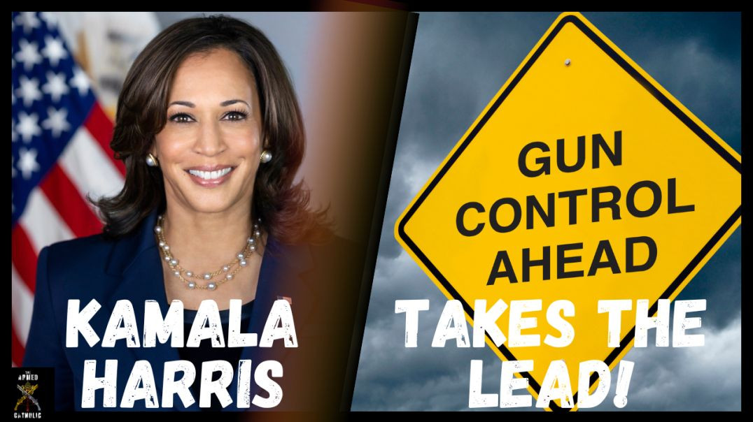 ⁣Biden's Bold Move: Kamala Harris Takes Charge of Gun Control Office