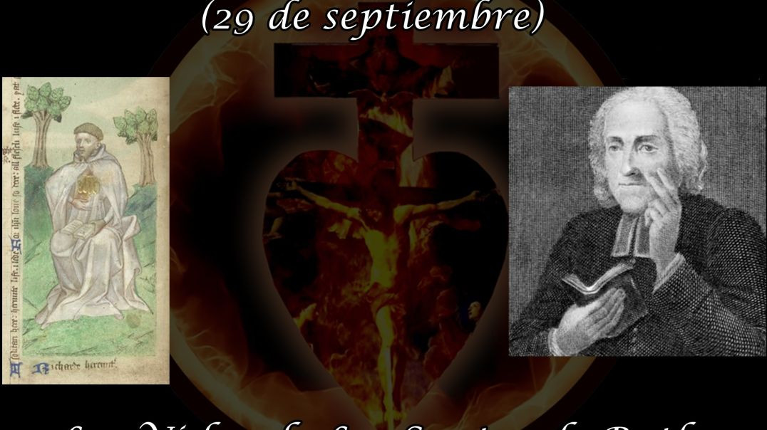 ⁣Beato Ricardo de Hampole (29 de septiembre) ~ Las Vidas de Los Santos de Butler