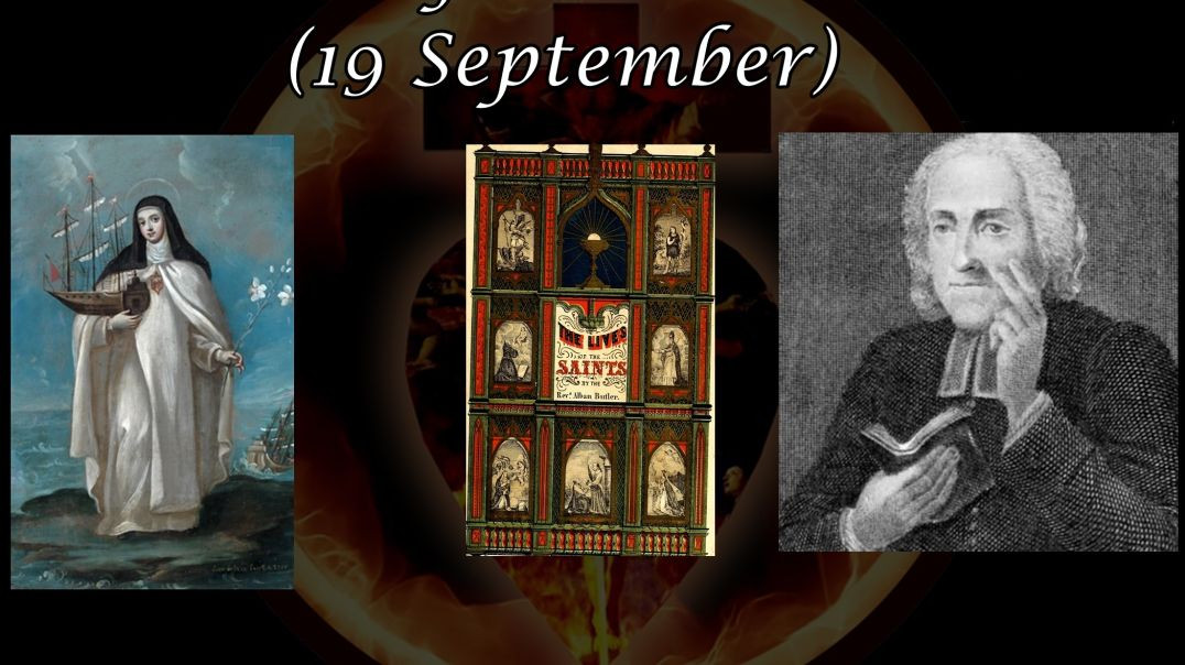 ⁣St. Mary de Cerevellon (19 September): Butler's Lives of the Saints