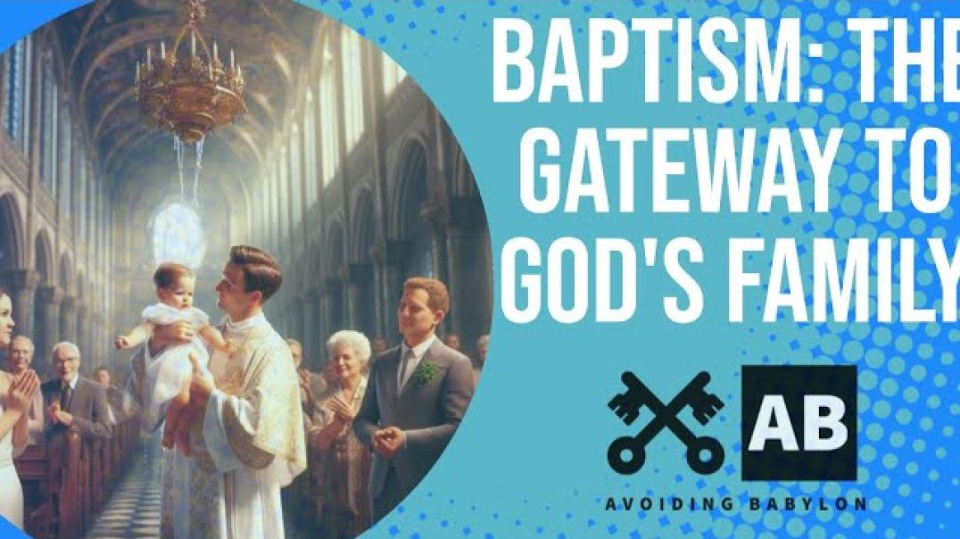 ⁣Do you need baptism to be a Child of God?