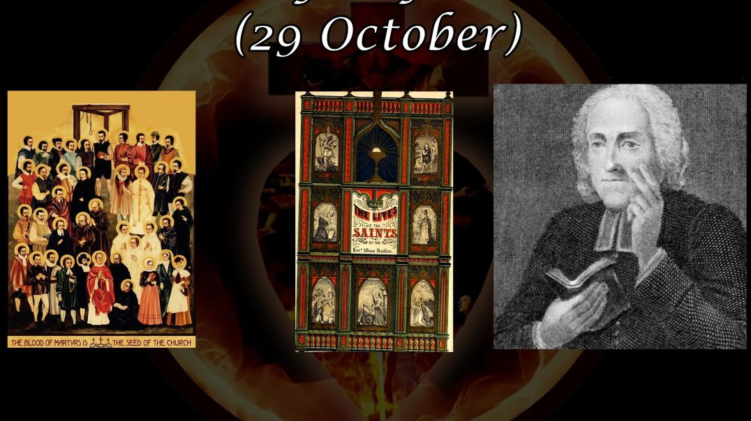Martyrs of Douai (29 October): Butler's Lives of the Saints