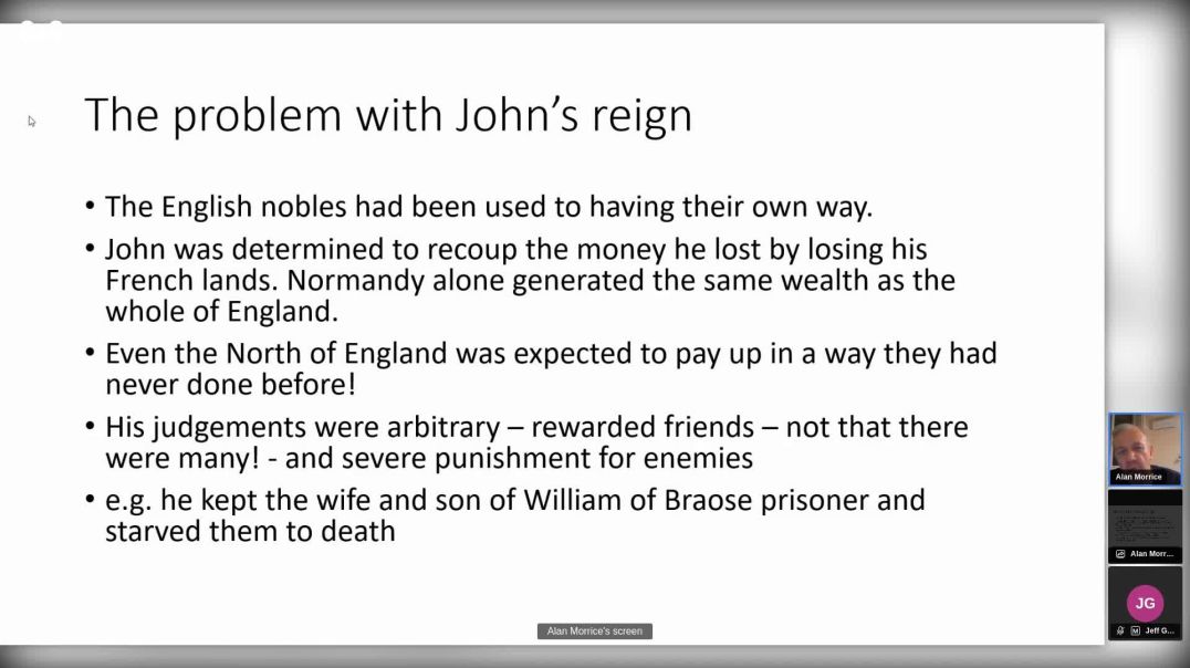 Lecture 3 of 6 - John's Civil Issues