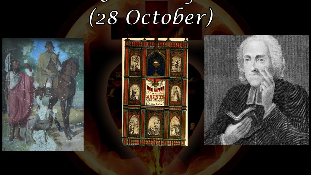 ⁣Saint Fidelis of Como (28 October): Butler's Lives of the Saints