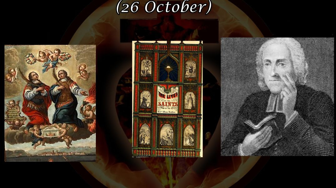 Ss. Lucian and Marcian, Martyrs (26 October): Butler's Lives of the Saints