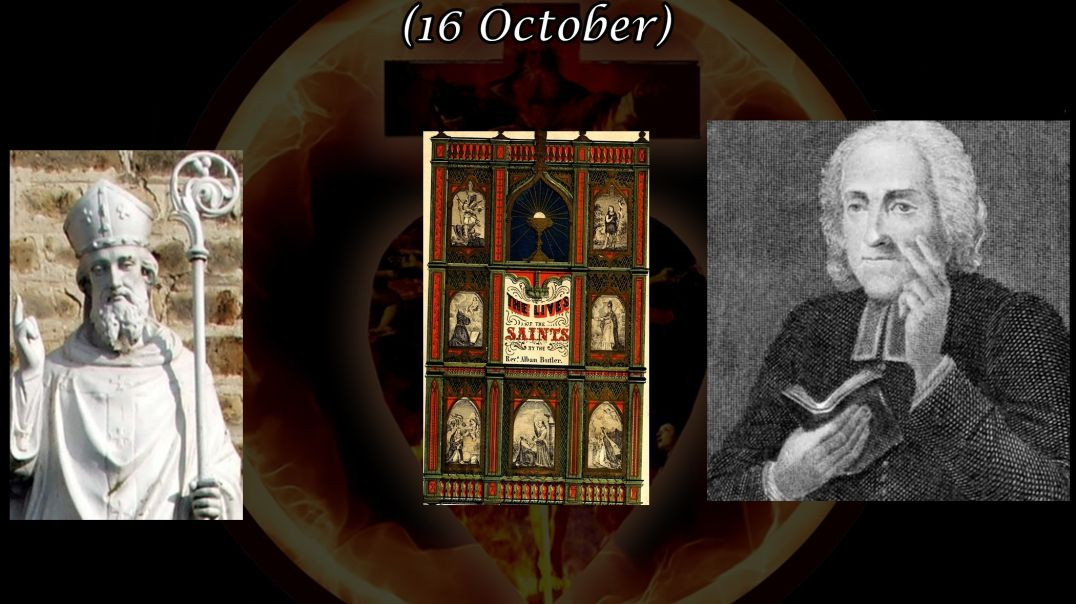St. Mummolin, Bishop of Noyon (16 October): Butler's Lives of the Saints