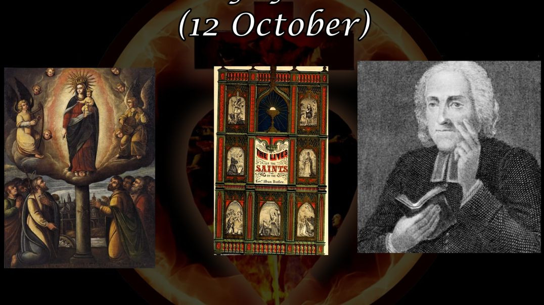 Our Lady of the Pillar (12 October): Butler's Lives of the Saints