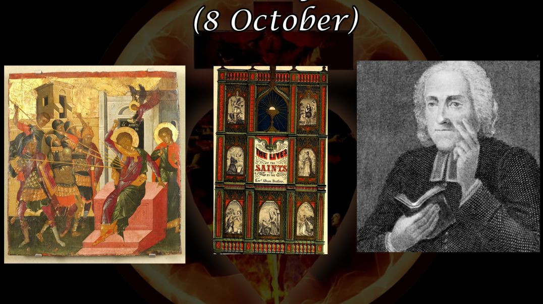 Saint Demetrius of Thessalonica (8 October): Butler's Lives of the Saints