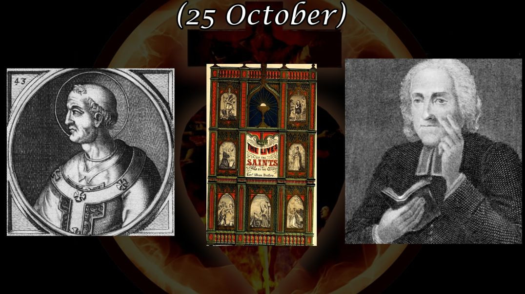 St. Boniface I, Pope (25 October): Butler's Lives of the Saints