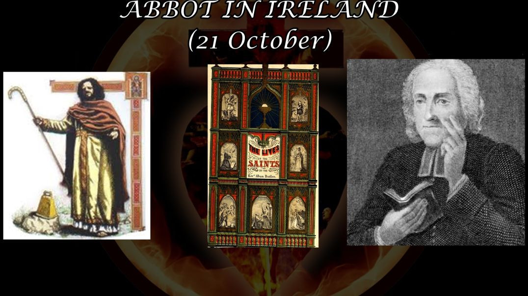 ⁣St. Fintan, Abbot in Ireland (21 October): Butler's Lives of the Saints