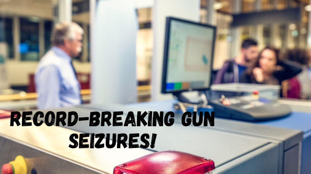 ⁣Over 1,800 Guns Stopped at Airports by TSA