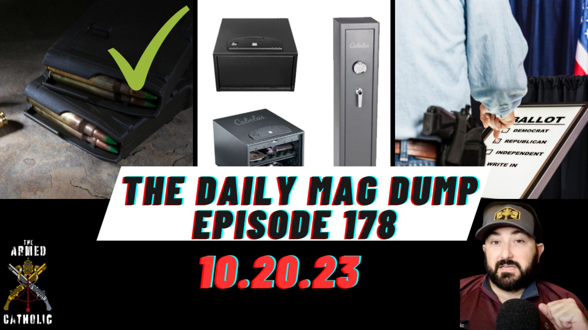 ⁣DMD #178-CA ‘Assault Weapons’ Ban Tossed | Fortress Recalls 61k Safes | Flint Makes The Right Call