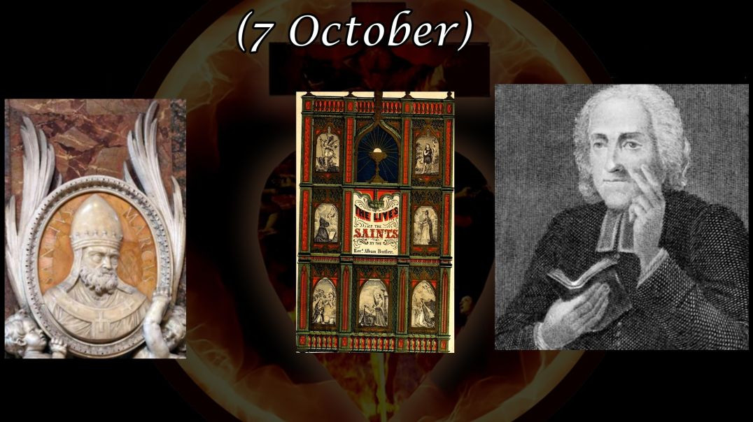 ⁣St. Mark, Pope (7 October): Butler's Lives of the Saints