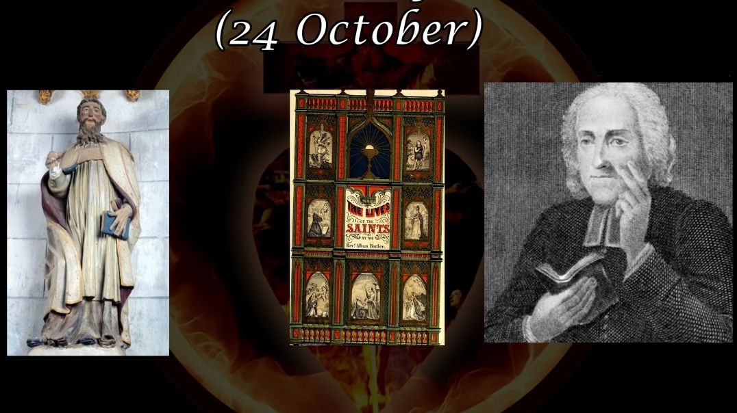⁣Saint Martin of Vertou (24 October): Butler's Lives of the Saints
