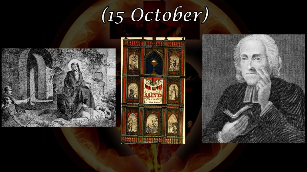 St. Hospicius, Anchoret (15 October): Butler's Lives of the Saints