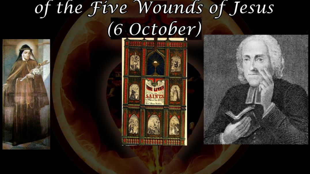 ⁣Saint Mary Frances of the Five Wounds of Jesus (6 October): Butler's Lives of the Saints