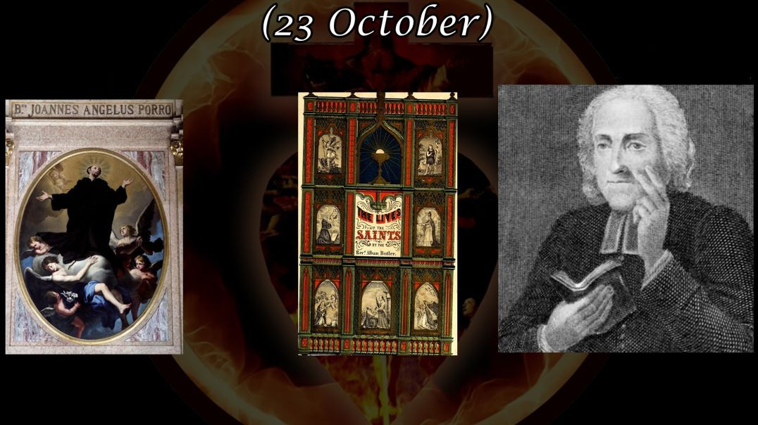⁣Blessed John Angelo Porro, OSM (23 October): Butler's Lives of the Saints