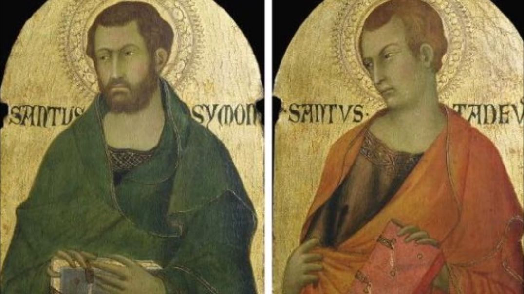 ⁣St Simon and St Jude: We Must Love Christ Inspite of Our Defects