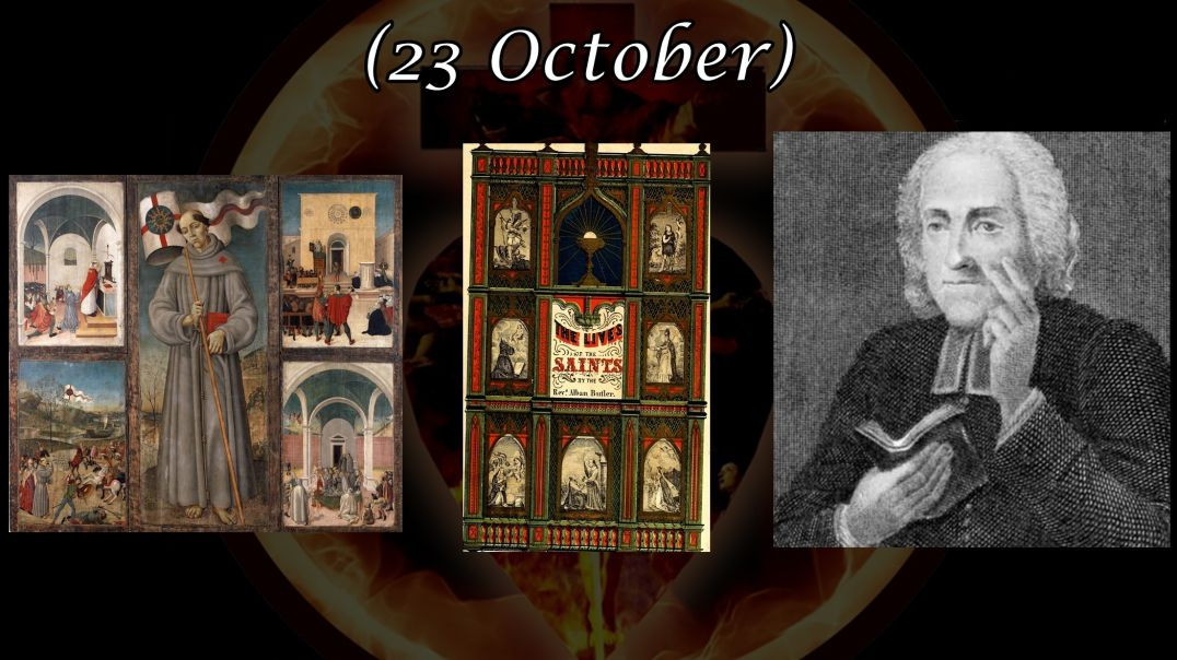 ⁣St. John Capistran (23 October): Butler's Lives of the Saints
