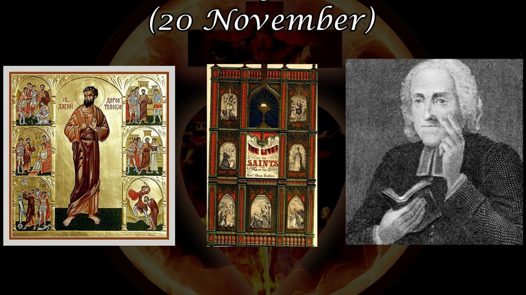 Saint Dasius of Dorostorum (20 November): Butler's Lives of the Saints