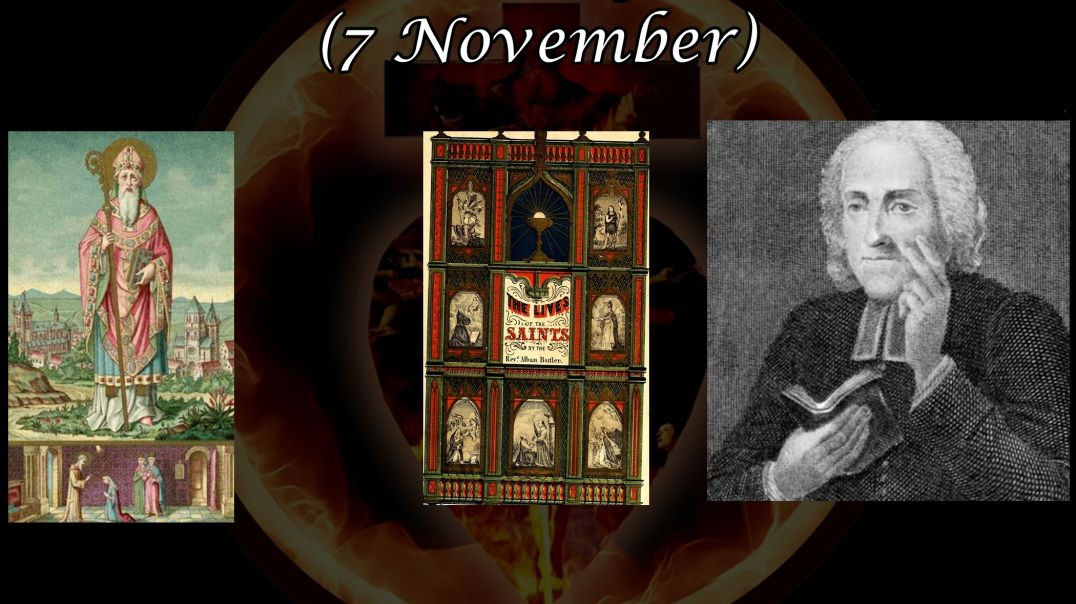 Saint Florentius of Strasbourg (7 November): Butler's Lives of the Saints