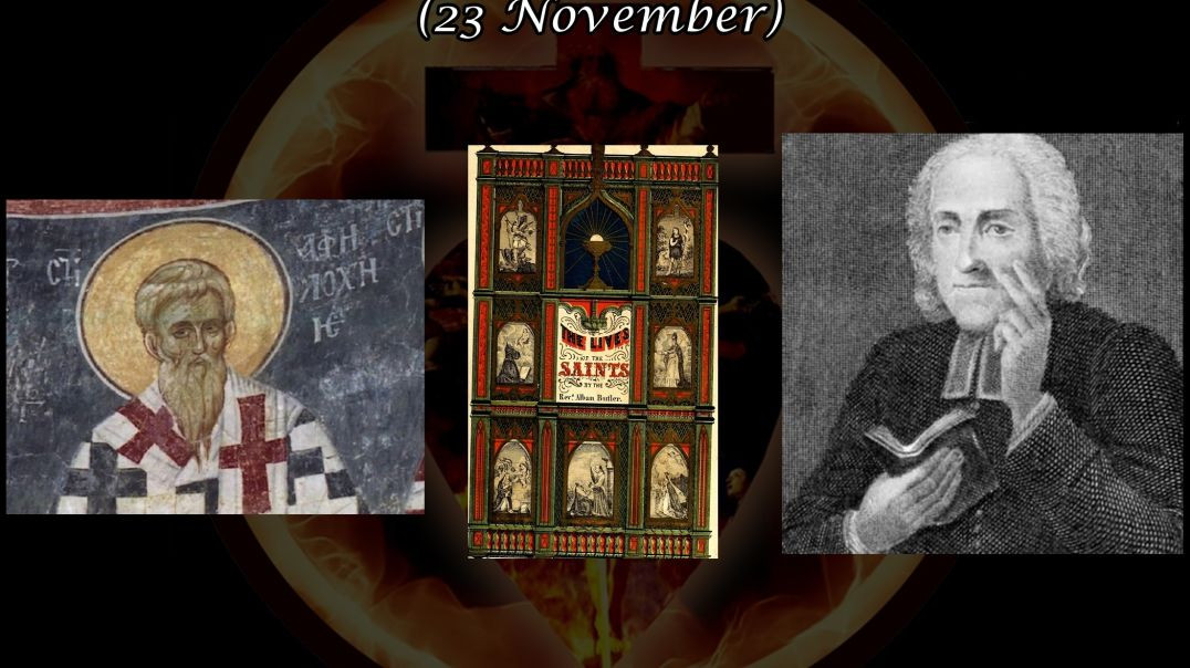 ⁣St. Amphilochius Bishop of Iconium (23 November): Butler's Lives of the Saints