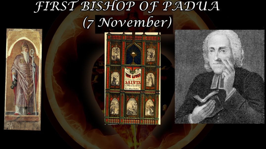 ⁣St. Prosdecimus, 1st Bishop of Padua (7 November): Butler's Lives of the Saints