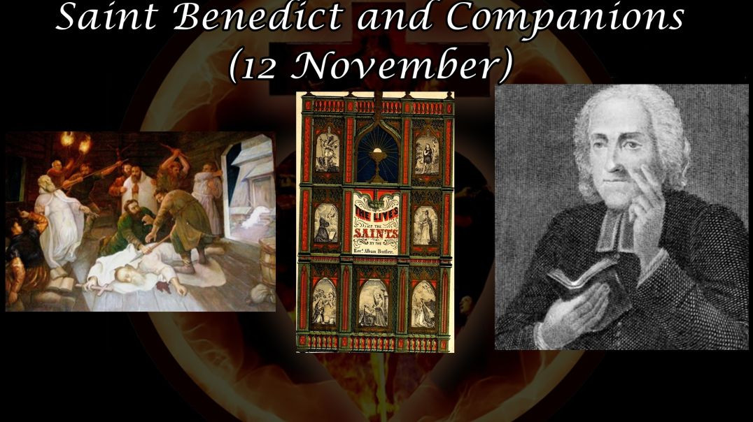 ⁣Saint Benedict and Companions aka the 5 Polish Brothers (12 November): Butler's Lives of the Saints