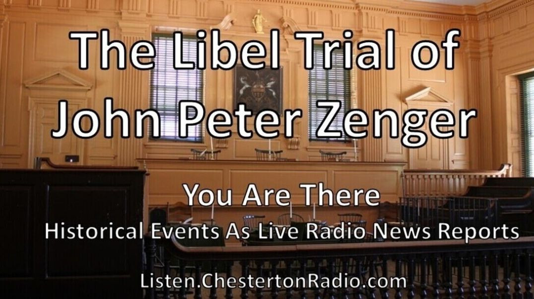 ⁣The Libel Trial of John Peter Zenger - You Are There