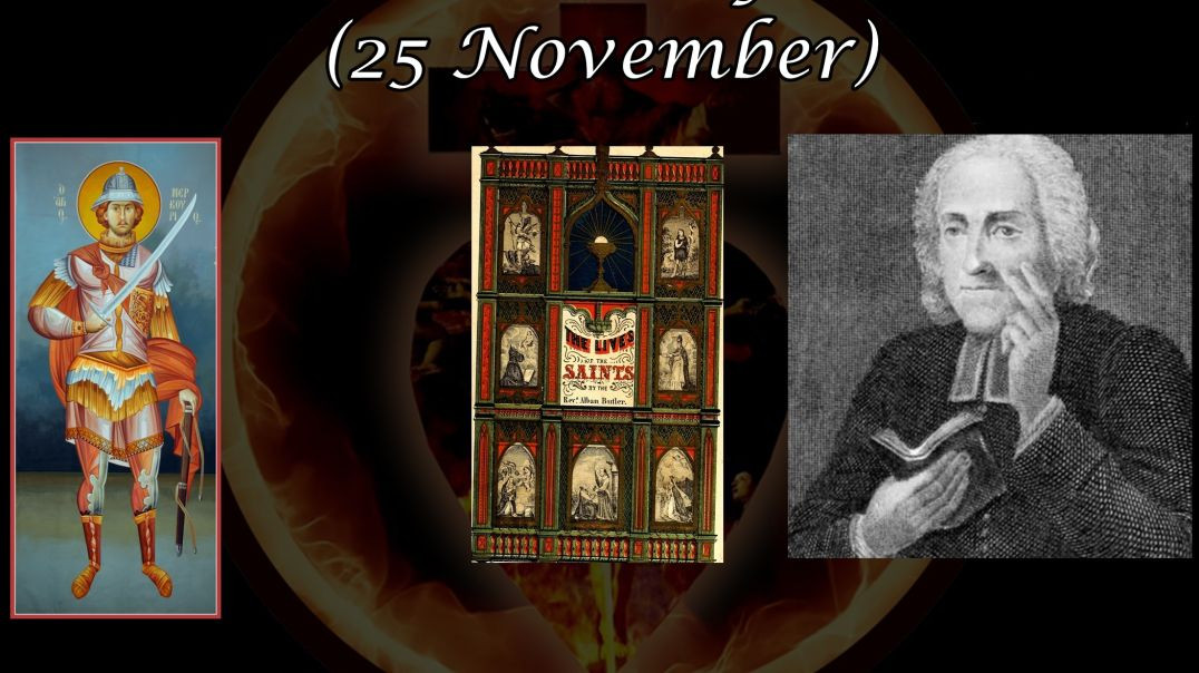 Saint Mercurius of Caesarea (25 November): Butler's Lives of the Saints